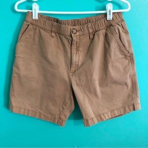 Chubbies The Staples 7” Originals Stretch Shorts L Dark Khaki